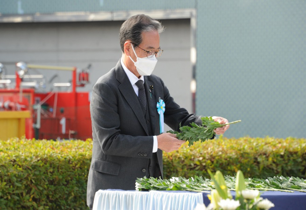 令和4年度 埼玉県消防殉職殉難者慰霊祭