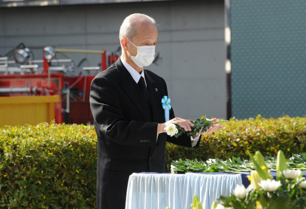 令和4年度 埼玉県消防殉職殉難者慰霊祭