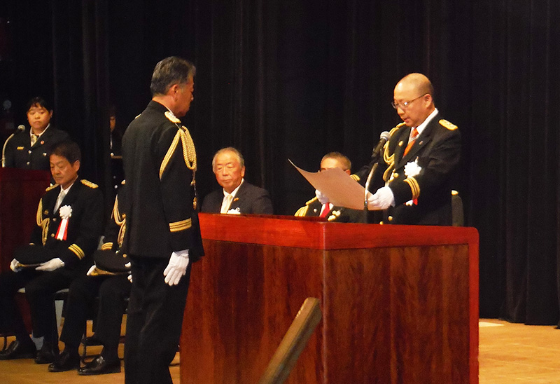 第76回周年記念式典＆埼玉県消防協会定例表彰の様子